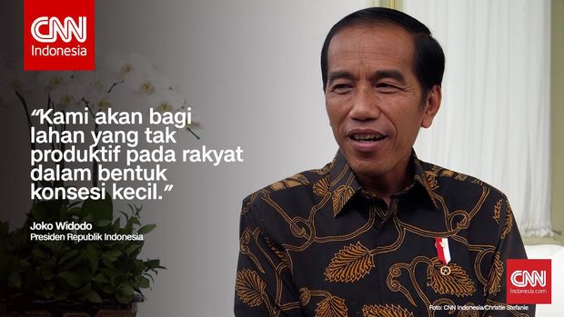 Jokowi Janjikan Lahan Tak Produktif untuk Masyarakat Adat