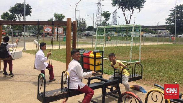 Baru Sebulan Diresmikan, Fasilitas Taman Kalijodo Dikeluhkan