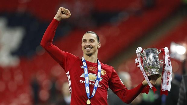 Zlatan Ibrahimovic menjadi penentu sukses Manchester United juara Piala Liga 2017.