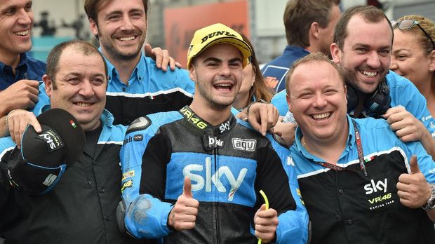 Romano Fenati dipecat tim VR46 di ajang Moto3 musim lalu.