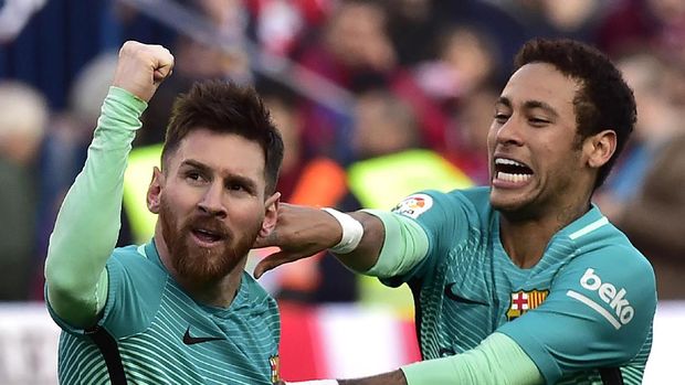 Gaji Cristiano Ronaldo di bawah Lionel Messi dan Neymar.