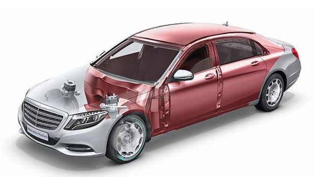 Menguak Mercedes-Maybach S600 Guard Milik Raja Salman