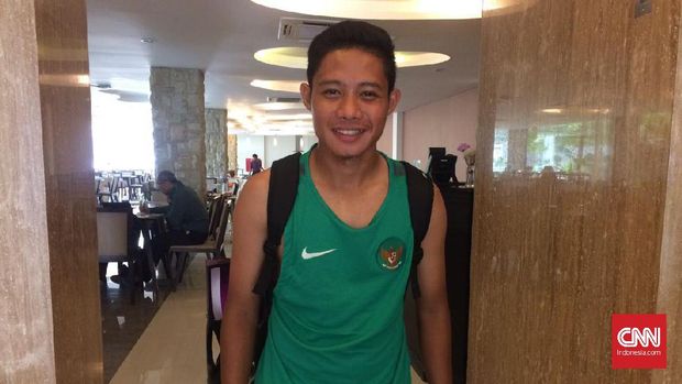 Evan Dimas merupakan andalan Timnas Indonesia untuk Asian Games 2018.