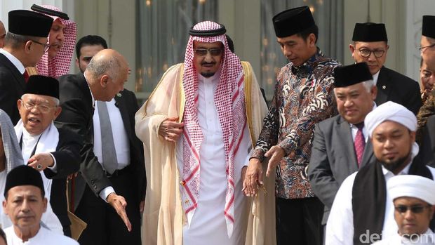 Candaan Raja Salman yang Bikin Jokowi Tertawa 