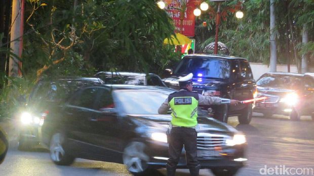 Rombongan Raja Salman tiba di Hotel St Regis