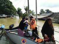 11 Desa di Musi Banyuasin Sumsel Teredam Luapan Sungai Batang Hari