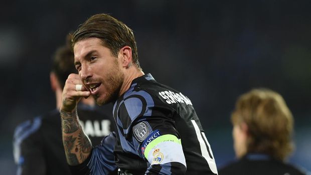 Sergio Ramos selalu bisa diandalkan Real Madrid di pentas Liga Champions.