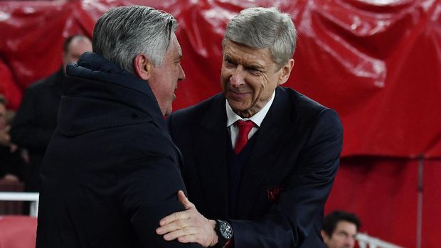 Carlo Ancelotti mencoba bersimpati kepada manajer Arsenal Arsene Wenger usai skuatnya menang 5-1 atas The Gunners.
