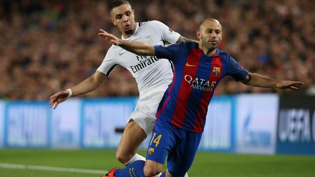 Javier Mascherano sudah tidak menjadi pilihan reguler di lini belakang Barcelona.