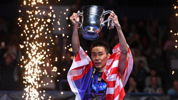 Lee Chong Wei merebut gelar All England kempat dalam kariernya. 