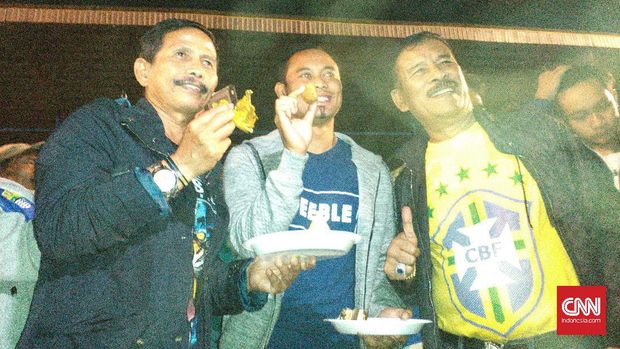 Perayaan pra-event ulang tahun Persib Bandung berlangsung meriah.