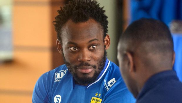 Michael Essien akan mulai menjalani latihan bersama Persib pada 27 Maret 2017.
