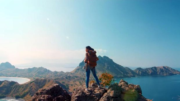 Salah satu adegan dalam Trinity: the Nekad Traveler.