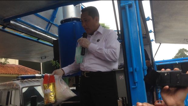 Barang bukti itu diamankan dari 3 kasus yang diungkap BNN.