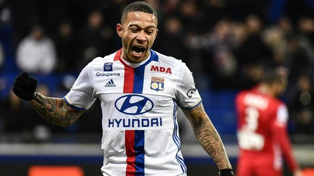 Memphis Depay mulai bangkit bersama Lyon.