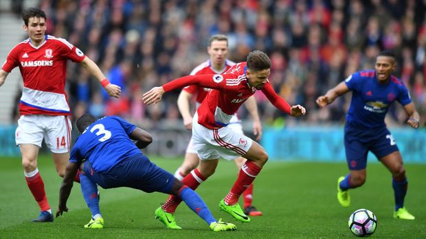 Taklukkan The Boro, MU Naik ke Peringkat Lima