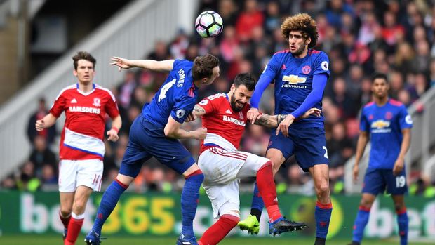 Taklukkan The Boro, MU Naik ke Peringkat Lima