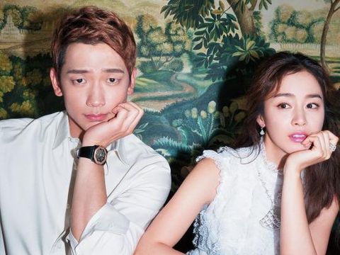 <i>Korean Style</i>: Kemesraan Rain dan Kim Tae Hee di Cover Majalah