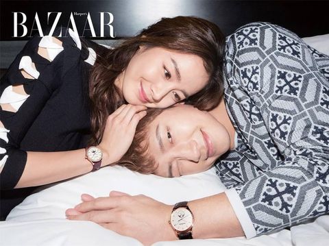 <i>Korean Style</i>: Kemesraan Rain dan Kim Tae Hee di Cover Majalah