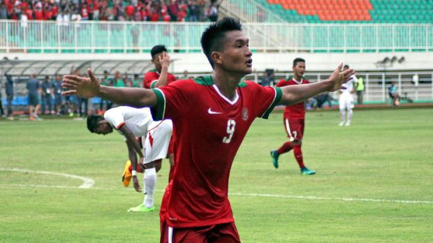Timnas Indonesia sempat unggul lebih dulu lewat Nur Hadianto saat melawan Myanmar.
