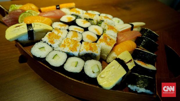 Ilustrasi Sushi.