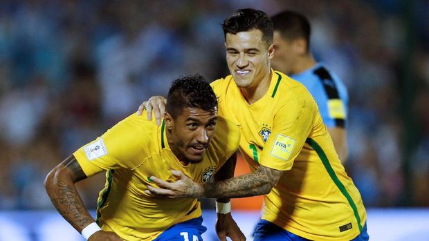 Brasil sukses mencatat tujuh kemenangan beruntun di kualifikasi Piala Dunia 2018