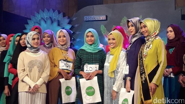 Ini 3 Juara Favorit Juri Sunsilk Hijab Hunt 2017 Surabaya