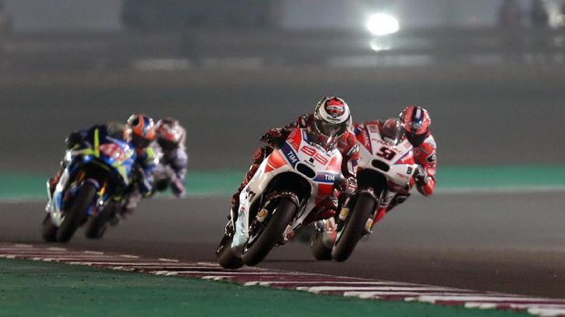 Ducati meraih banyak sukses hingga paruh musim MotoGP 2017.