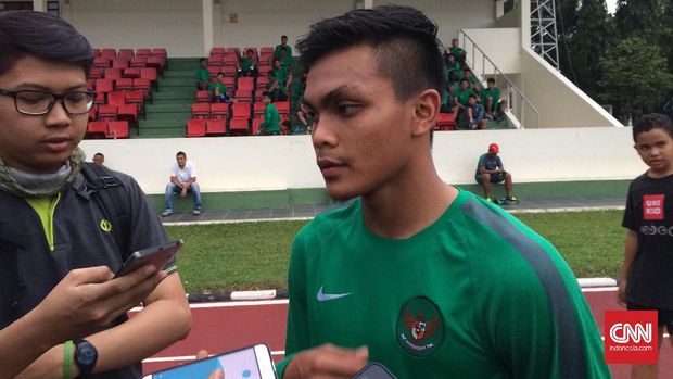 Rachmat Irianto sudah bergabung dengan Timnas Indonesia di Jakarta.