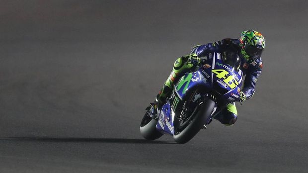 Valentino Rossi berhasil melewati masa-masa sulit di GP Qatar.