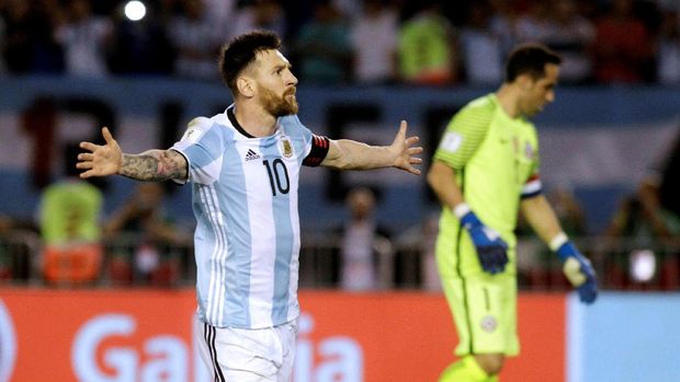 Lionel Messi beberapa kali jadi penyelamat Argentina dalam laga kualifikasi Piala Dunia 2018.