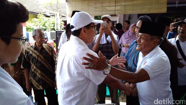 Sandiaga kampanye di Joglo / 