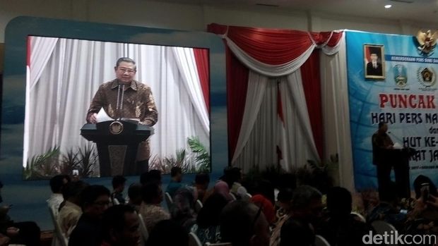 SBY Dapat Gelar Anugerah Prapanca Agung dari PWI Jawa Timur