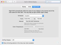 Begini Cara Mengaktifkan Night Shift di macOS