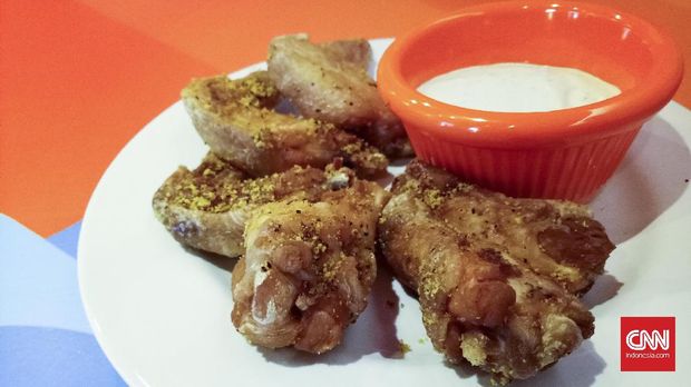 Chicken wings yang menjadi andalan restoran Hooters