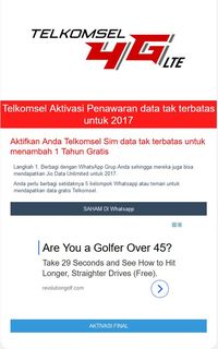 Gambar 4: Iklan Adwords yang jika di klik akan memberikan keuntungan finansial pembuat scam