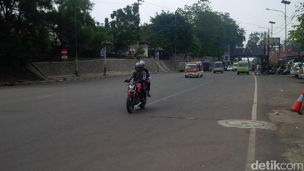 Jembatan Cisomang Dibuka, Lalin di Ciganea Purwakarta Lengang