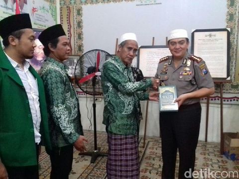 Kapolrestabes Surabaya berttemu Kiai NU dan GP Ansor