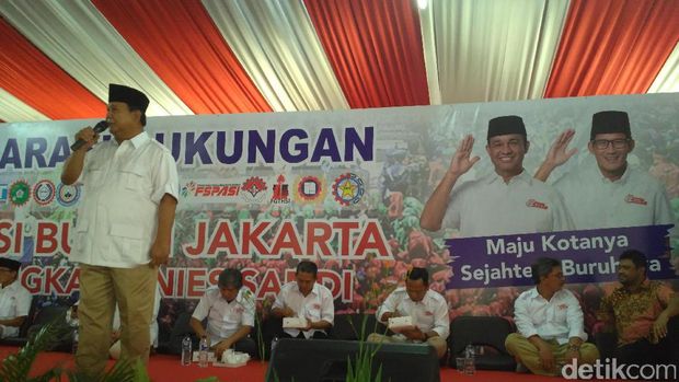 Prabowo: Bela Hak Rakyat Tidak Bisa Disebut Makar