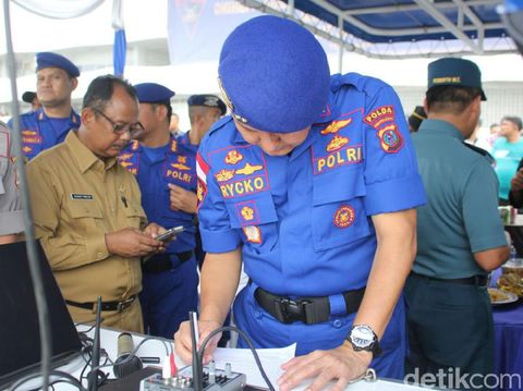 Polda Sumut Tenggelamkan 7 Kapal Pencuri Ikan di Belawan