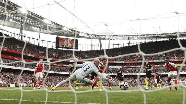 Wenger Akui Skuatnya Sempat Gugup Akibat Gol Leroy Sane