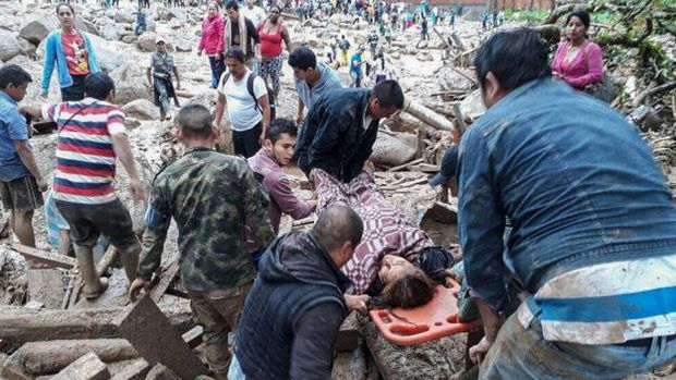 Longsor di Kolombia, 112 Orang Tewas dan Ratusan Rumah Rusak