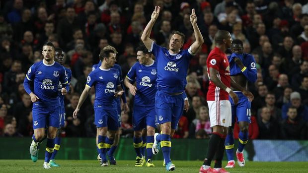 Babak Pertama Everton Unggul atas MU