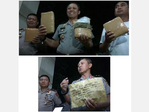 Paket Ganja 134 Kg Diselundupkan dengan Tujuan Panti Asuhan