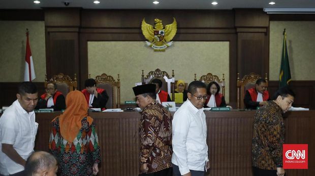Berulang Kata 'Tidak' Setya Novanto di Sidang e-KTP