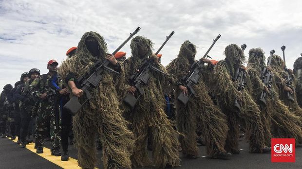 Gladi Bersih HUT ke-71, TNI AU Latih Keterampilan Personel