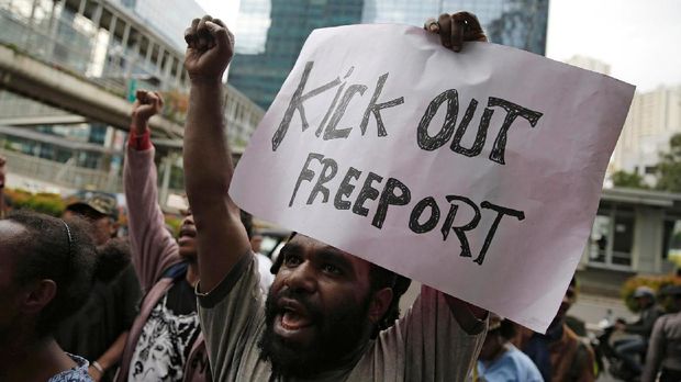 Pemerintah Diduga Telantarkan 8 Ribu Pekerja Eks Freeport