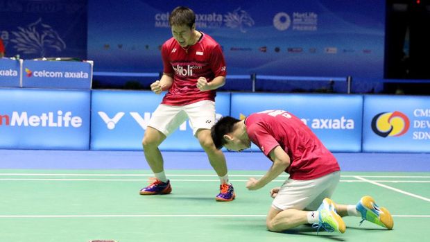 Kevin Sanjaya/Marcus Fernaldi Gideon menjalani musim 2017 dengan sederet gelar juara.