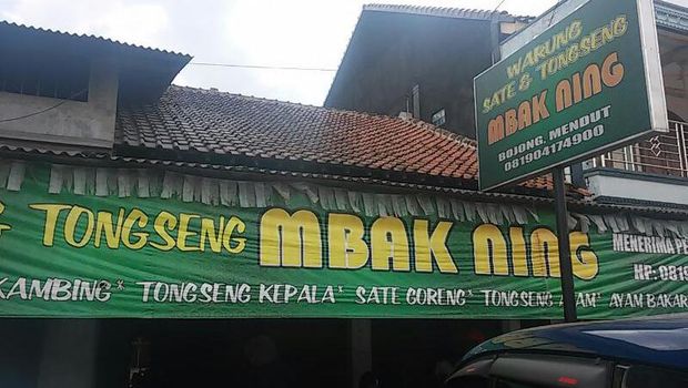  Warung Tongseng Mbak Ning (Randy/detikTravel)