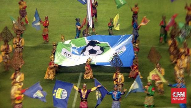 Stadion GBLA juga merupakan venue pembuka Liga 1 2017.